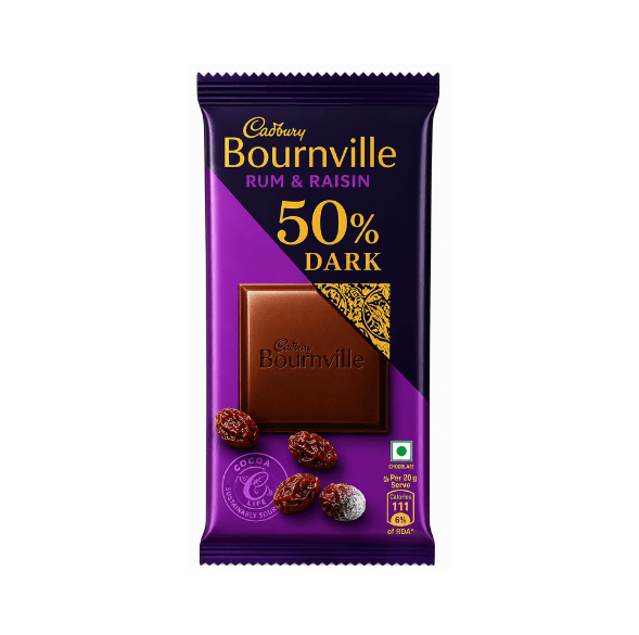 Cadbury Bournville Rum & Raisin Dark