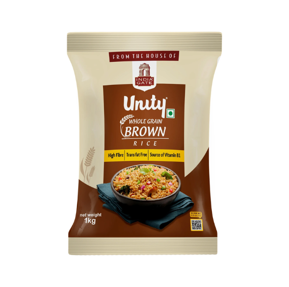 UNITY From The House of India Gate - Brown Raw Rice