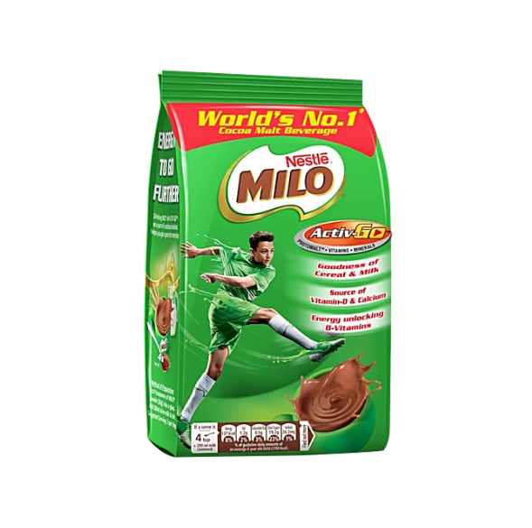 Nestle Milo Active-Go Powder - Rich In Vitamins & Calcium, Chocolate Flavour