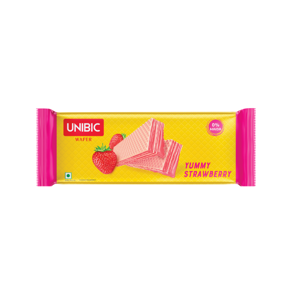 Unibic Wafers Strawberry