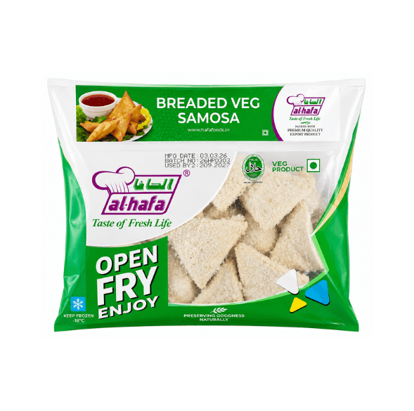 Al Hafa Breaded Veg Samosa(20 Pcs)