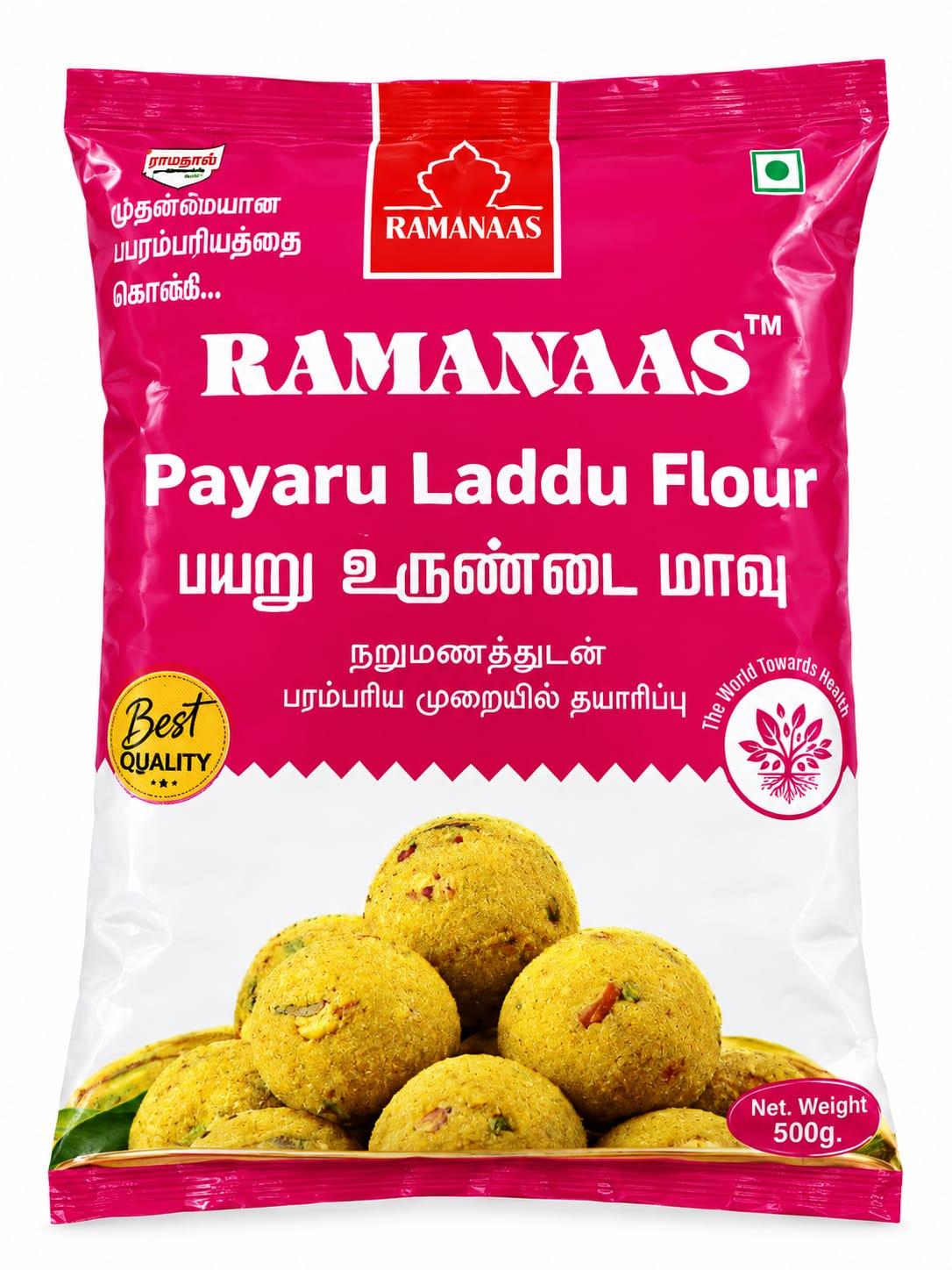 RAMANAAS  PAYARU LADDU FLOUR